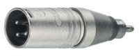 Neutrik NA2MPMM adapter XLR male - RCA male NA - thumbnail