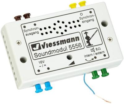 Viessmann Modelltechnik 5556 Geluidsmodule Spoorwegovergang Kant-en-klare module
