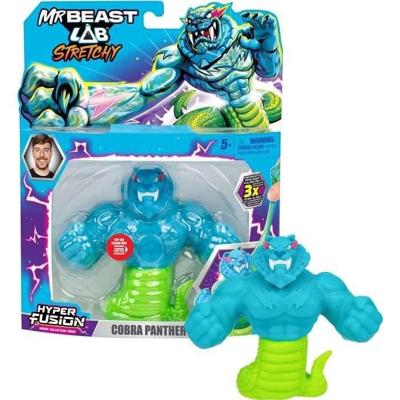 Elastisch figuur - MRBEAST LAB - Goo Jit Zu - Cobra Panthere - 11 cm