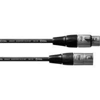 Cordial CFM10FM XLR Verbindingskabel [1x XLR-bus - 1x XLR-stekker] 10.00 m Zwart - thumbnail