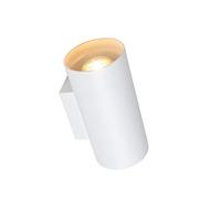 QAZQA Design wandlamp wit rond - Sab - thumbnail