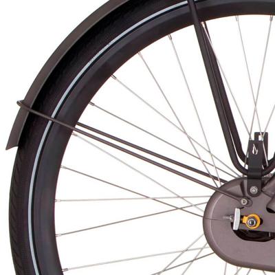 Cortina spatbordstang achter 28 speed matt lava