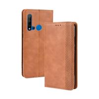 Magnetische gesp retro Crazy Horse textuur horizontale Flip lederen case voor Huawei P20 Lite (2019)/Nova 5i met houder & card slots & fotolijst (bru - thumbnail
