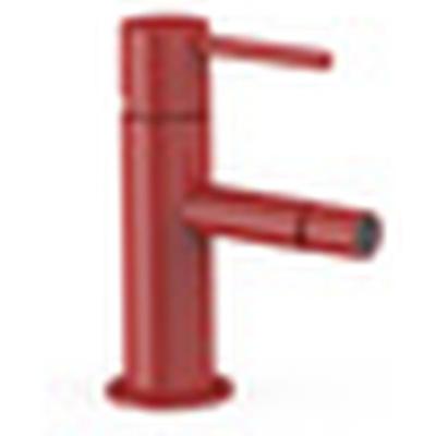 Bidetkraan Tres Study | Opbouw | Mengkraan | 1-hendel | Rond | Rood