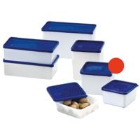 Westmark Diepvriesdozen 0.75L 3 Stuks Blauw/Wit - thumbnail