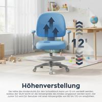 Junior 5.0 Blue draaistoel - thumbnail