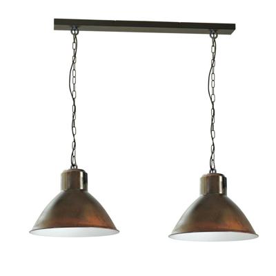 Masterlight Landelijke eettafellampIndustria 2x44 - 2011-25-06-K-130-2