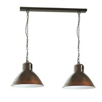 Masterlight Landelijke eettafellampIndustria 2x44 - 2011-25-06-K-130-2 - thumbnail