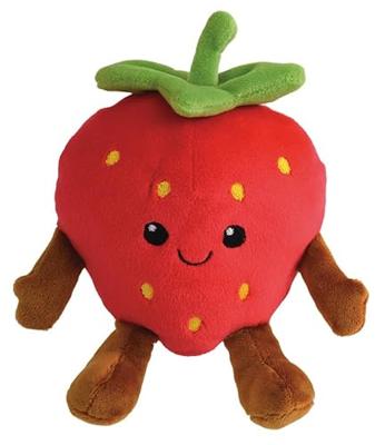 JEMINI Fruity 's doos met 6 zachte pluchen groenten en fruit +/- 17 cm JEMINI Fruity 's doos met 6 zachte pluchen groenten en fruit +/- 17 cm
