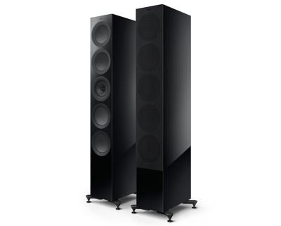 KEF Kef R11 zwart topklasse luidspreker - hooglans zwart ( per set )