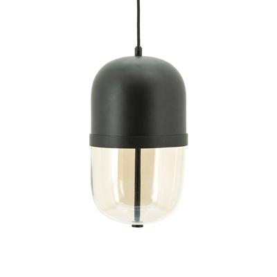 By-Boo Hanglamp 'Maverick' Ø20cm, kleur Zwart