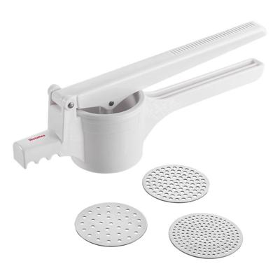 Metaltex 251715080 Aardappelpers „Pressy”, 26 cm wit