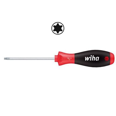 Wiha Schroevendraaier | maat T 9 | klinglengte 60 mm | meercomponentengreep | ronde kling | 1 stuk - 01289 01289
