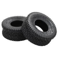 VidaXL 4-delige kruiwagenband- en binnenbandset 15x6.00-6 4pr rubber - thumbnail
