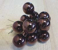 Kerstballetjes glasballetjes bruin glans Warentuin Mix - Warentuin mix - thumbnail
