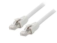 Equip 608012 cat 8.1 s/ftp patch cable, 2.0m grey, 3 m, cat8.1, s/ftp (s-stp) rj-45, rj-45, grey - thumbnail