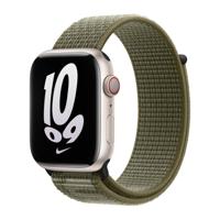 Apple Nike Sport Loop Apple Watch 38mm / 40mm / 41mm Sequoia / Pure Platinum - thumbnail