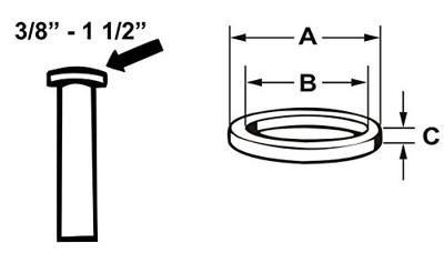 Cornat Asbestvrije Dichting 11X18X2 (2St) - TEC380345 Cornat Asbestvrije Dichting 11X18X2 (2St) - TEC380345