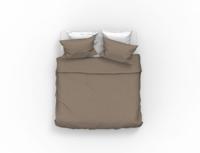 Kayori Shizu Dekbedovertrek Taupe - thumbnail