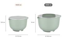 Mepal Beslagkom met spatdeksel 3L chalk - thumbnail