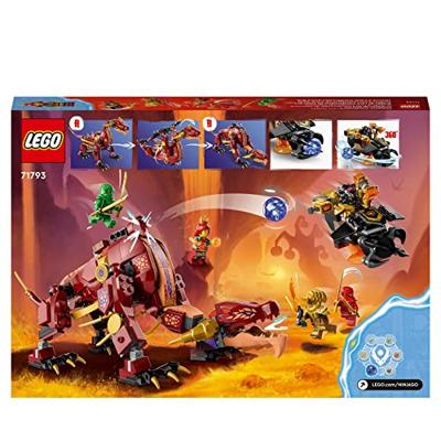 Lego 71793 Ninjago Heatwave Transformerende Lavadraak - thumbnail
