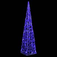 VidaXL Lichtkegel decoratief led 60 cm acryl blauw - thumbnail