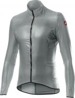 Castelli Aria shell fietsjack zilver heren XL - thumbnail