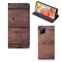 Samsung Galaxy A42 Book | Wallet Case | Old Wood - thumbnail