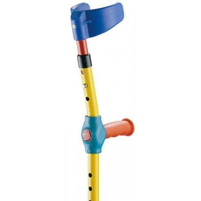 Thuasne Elleboogkrukken voor Kinderen - One size - Links en Rechts - Geel Thuasne Elleboogkrukken voor Kinderen - One size - Links en Rechts - Geel