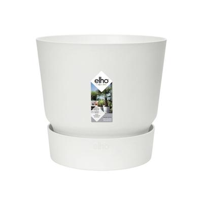 Elho Greenville bloempot 20 cm wit