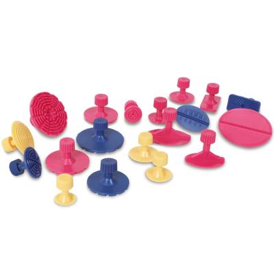 Beta 19-delig assortiment kunststof pads voor artikel 1366A 1366KF - 013660205