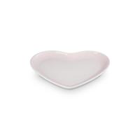 LE CREUSET - L' Amour - Bord hart 23cm Shell Pink - thumbnail