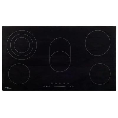 Keramische kookplaat 5 kookzones aanraakbediening 8500 W 77 cm