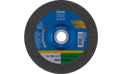 PFERD TOOLS EH 180-3,2 PSF ALU+STONE 61823222 Doorslijpschijf gebogen 180 mm 25 stuk(s) Aluminium, Non-ferrometaal, Titanium, Titaniumlegering, Gietijzer, PFERD TOOLS EH 180-3,2 PSF ALU+STONE 61823222 Doorslijpschijf gebogen 180 mm 25 stuk(s) Aluminium, Non-ferrometaal, Titanium, Titaniumlegering, Gietijzer,