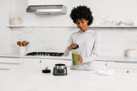 2-in-1 Blender - NINJA - CB100EU - 1100 W - Beker 700 ml - Kom 400 ml - Zilver - thumbnail