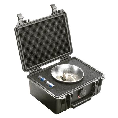 Peli 1150 Schokbestendige Koffer Voor Dslr Camera, Lenzen, Objectieven, E.D., Ip67 Water- En Stofdicht, Capaciteit3L, Gemaakt In De Vs, Met Aanpasbaar Plukschuim, Kleur: Zwart