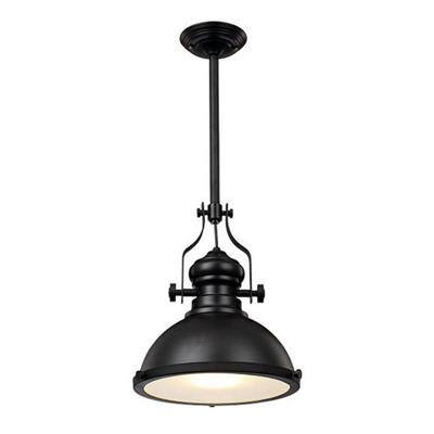 Homestyle Pro MK102-WB Industriële Hanglamp 32x35 cm Zwart/Wit/Metaal Homestyle Pro MK102-WB Industriële Hanglamp 32x35 cm Zwart/Wit/Metaal