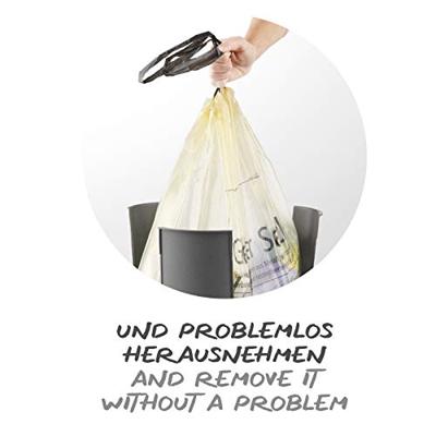 Rotho Fabu Afvalzak Houder 50L Antraciet Rotho Fabu Afvalzak Houder 50L Antraciet