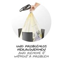 Rotho Fabu Afvalzak Houder 50L Antraciet - thumbnail