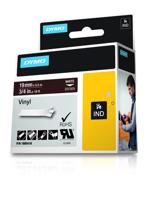 DYMO 1805418 labelprinter-tape Wit op bruin - thumbnail