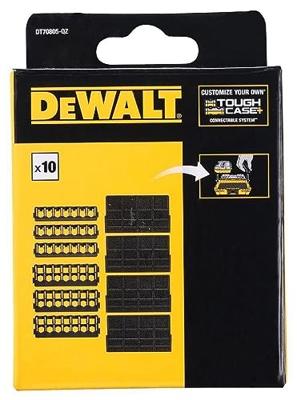 DeWalt Accessoires Bundel pack : tussenschotten x4 + 25 mm 7 stuks houder x3 + 57 mm 7 stuks houder x3 - DT70805-QZ