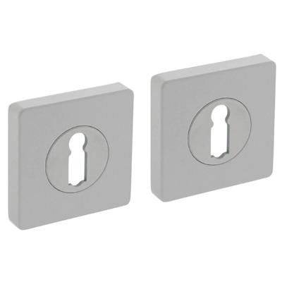 Intersteel sleutelrozetten vierkant 55x55x10mm - wit