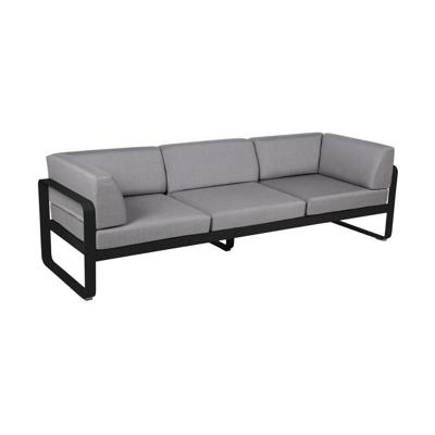Fermob Bellevie Club 3-zits loungebank Liquorice - Flannel