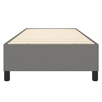 Boxspringframe stof donkergrijs 80x200 cm Boxspringframe stof donkergrijs 80x200 cm