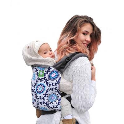 Luna Dream draagzak Standard Indian katoen wit/blauw/paars