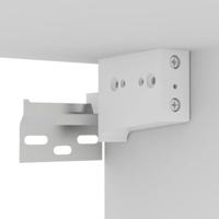 VidaXL Schoenenkast 31,5x35x70 cm bewerkt hout wit - thumbnail