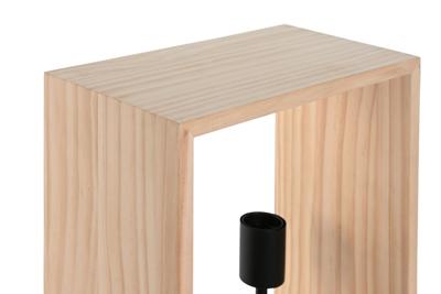 Bureaulamp Home ESPRIT Bruin Zwart Natuurlijk Hout Ijzer Pijnboom 50 W 220 V 30 x 16 x 50 cm Bureaulamp Home ESPRIT Bruin Zwart Natuurlijk Hout Ijzer Pijnboom 50 W 220 V 30 x 16 x 50 cm