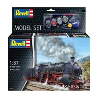 Revell modelbouwpakket - schnellzuglokomotive br18505 with tender 1:87 - 163dlg. - incl. basiskleuren verf - thumbnail