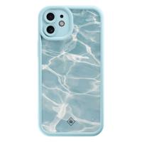 iPhone 11 blauwe case - Aqua wave - thumbnail