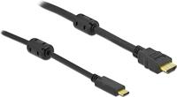 DeLOCK 85973 video kabel adapter 7 m USB Type-C HDMI Zwart - thumbnail